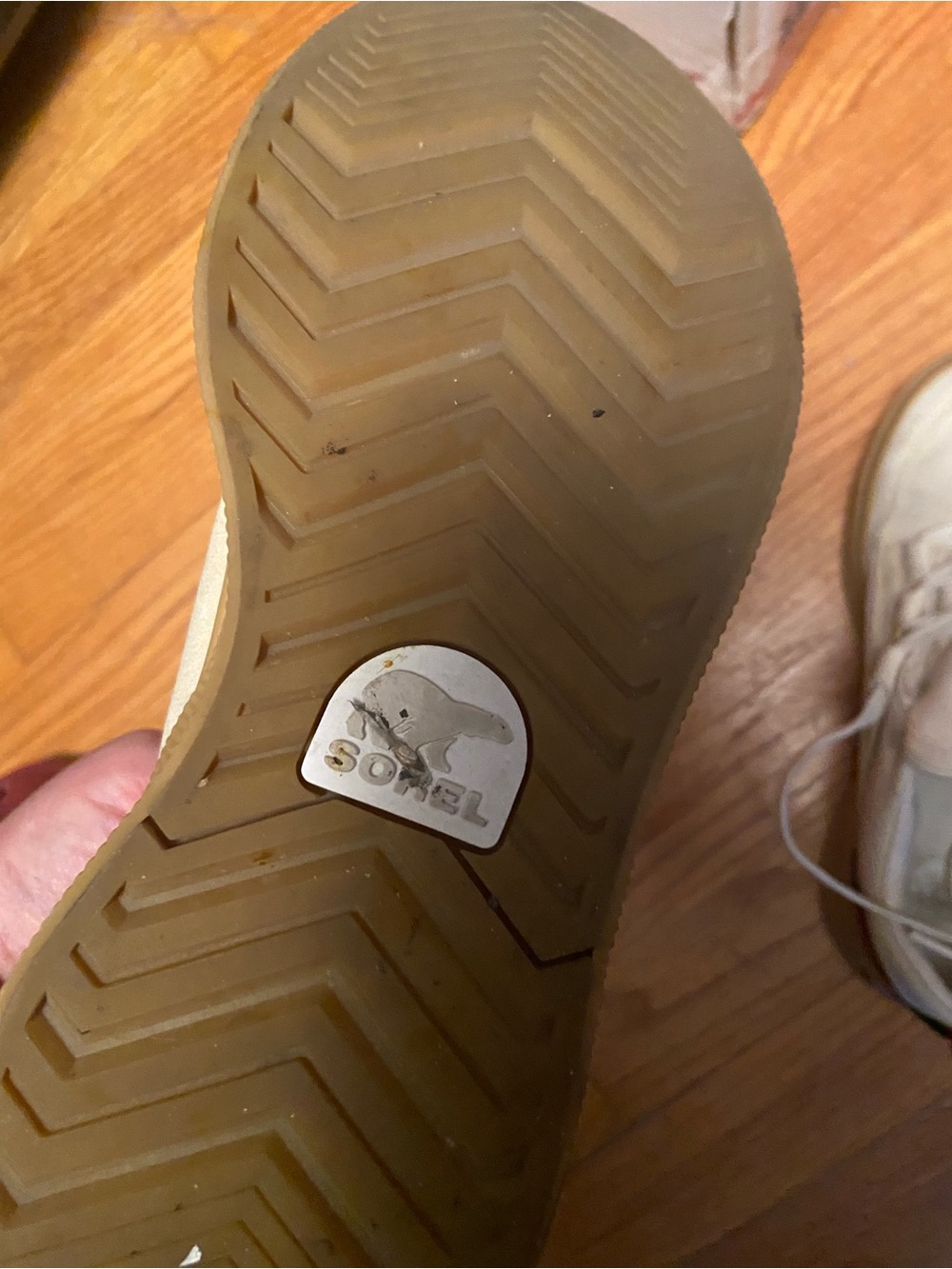 SOREL Women's Cream Sneakers - Picture 4 of 6